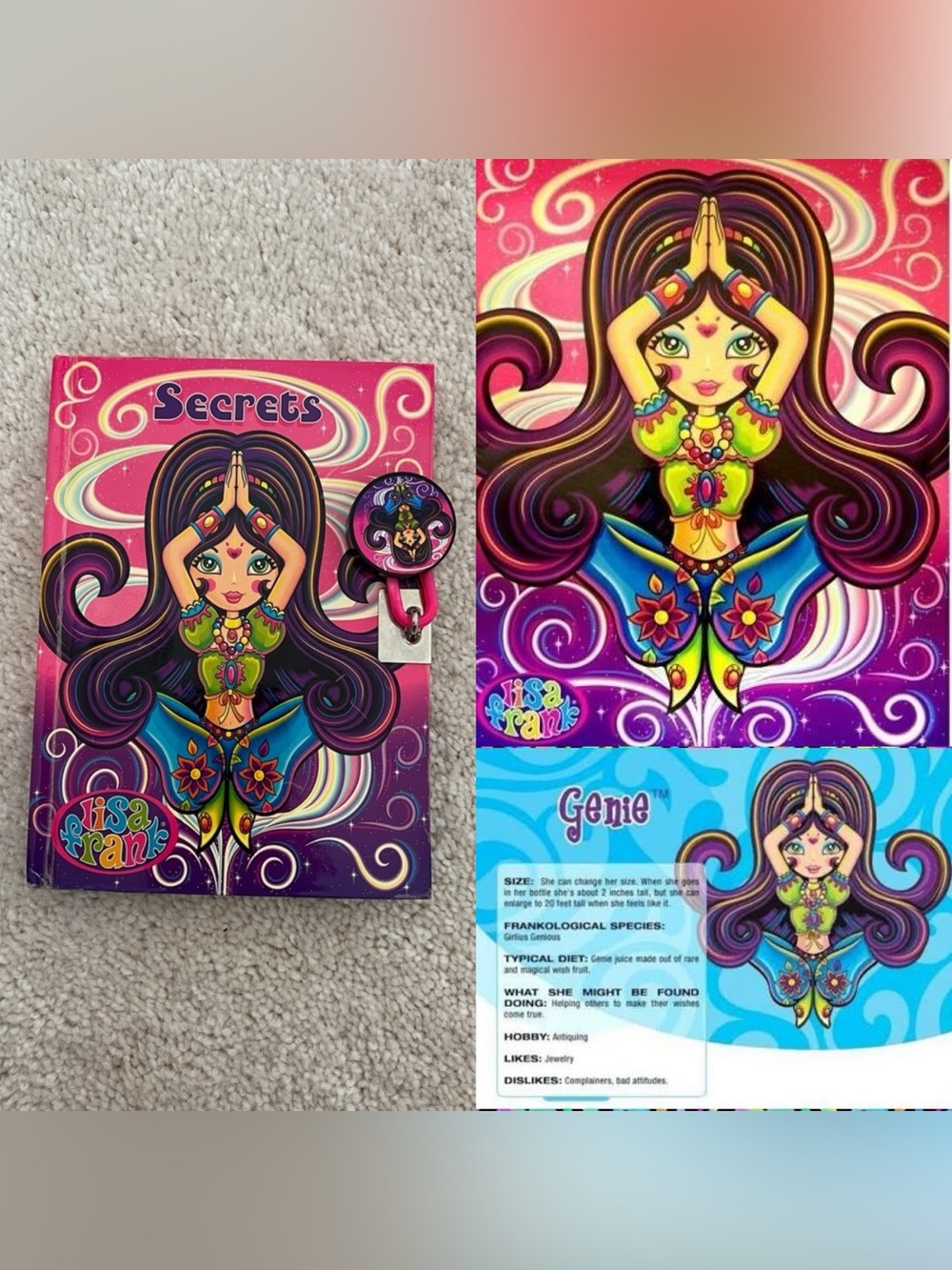 Lisa Frank Genie 🧞‍♀️ Diary